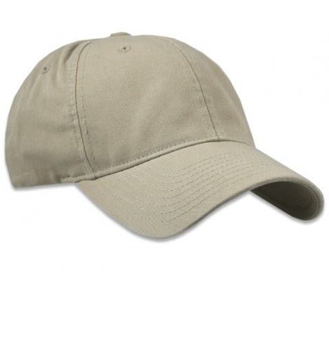 Flexfit Fitted Low Profile Big Hats - Khaki